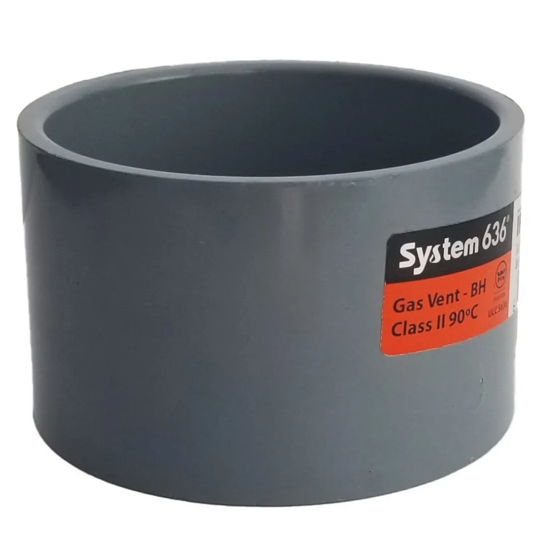 IPEX IPEX System 636 CPVC FGV Couplings - Slip x Slip IPEX IPEX System 636 CPVC FGV Couplings - Slip x Slip